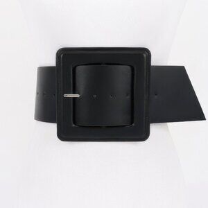 Faux Leather Plus Size Waist Belt